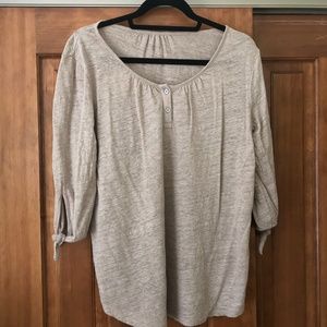 100% Organic Linen Top